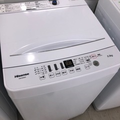 全自動洗濯機　ハイセンス　HW-E5503 5.5kg  2021年式　【トレファク堺福田店】