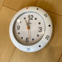 お風呂場時計