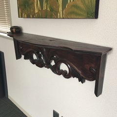 アジアン　飾り棚