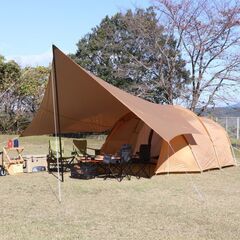 中古美品 IGNIO テント ＆タープセット　IG19416TT PKG-Tの画像