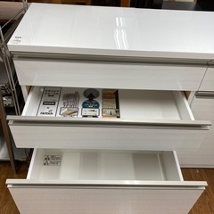 【トレファク南浦和】キッチンカウンター　ニトリ ニトリ キッチンカウンター 307 ホワイト｜トレファクONLINE