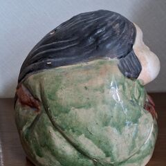 お福さん人形(焼き物)の画像