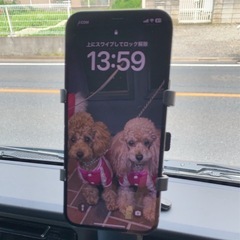 クリップ式 車載 携帯ホルダーの画像