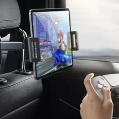 未使用 ヘッドレスト用 タブレット固定 ホルダー 車