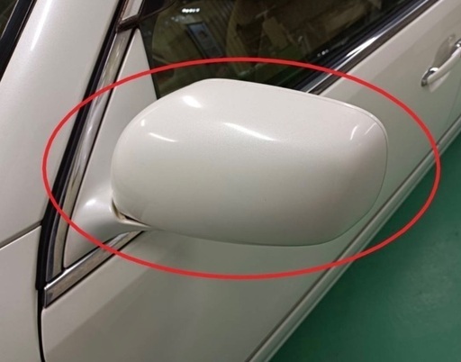 セルシオUCF31 ドアミラーカバー新品左　062パール