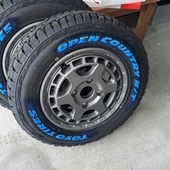 オープンカントリーホワイトレター・ホイール4本セットの画像