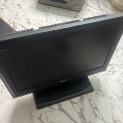 『決まりました』SONY19インチの液晶デジタルテレビの画像