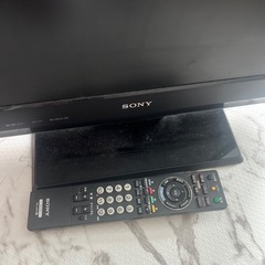 『決まりました』SONY19インチの液晶デジタルテレビの画像