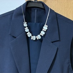 【✨新品未使用✨】綺麗めネックレス✨結婚式含め式典にも🙆‍♀️の画像