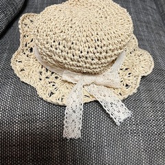 麦わら帽子(48センチ)&シナモン帽子(46センチ)セット👒