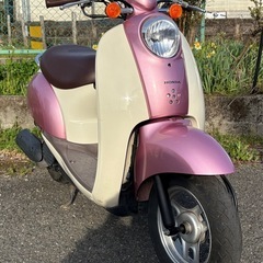 1オーナー ホンダ クレアスクーピーAF55 タイヤ新品 ピンク...