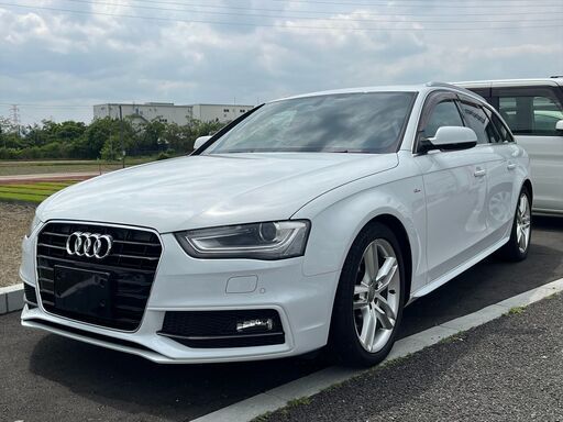 アウディA4アバント2.0TFSI Sライン【予備検付き/美車/ETC/Bカメ  