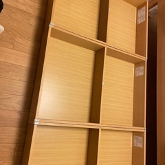 【無印良品】木製ベッド用下収納ボックスとふたの画像