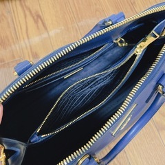 5/31までにお取引可能な方募集‼️【極美品】PRADA プラダ サフィアーノ バッグ ネイビーの画像