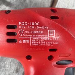 リョービ　ドリル　有線　FDD-1000の画像