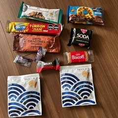 南米ペルー、ボリビアのお菓子とANAのスナックのセット