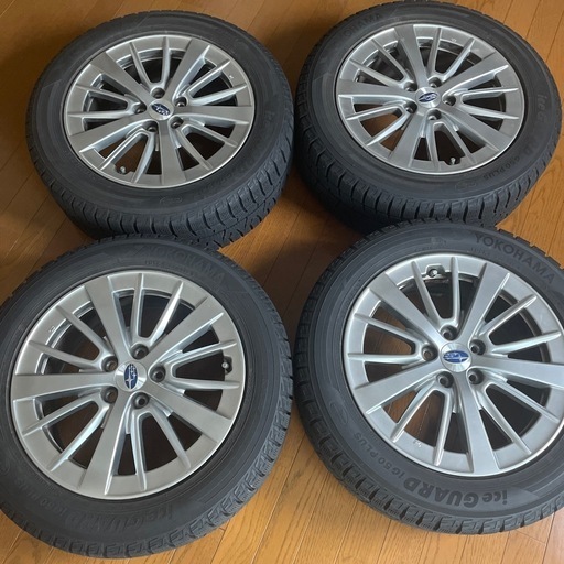 205/55/16 YOKOHAMA iceGUARD IG50plus インプレッサ純正ホイール　4本