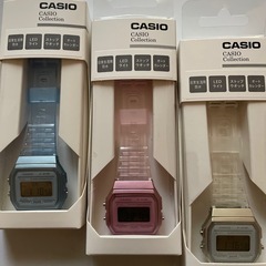 CASIO腕時計３つ　新品未使用未開封