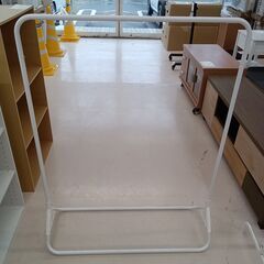 ★ジモティ割あり★  ハンガーラック 白 W89.5×D32×H...