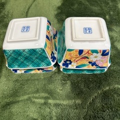 雅東苑窯　小皿・小鉢各4枚セット