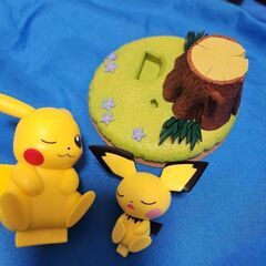 ポケモン　フィギュア　インテリア　ぬいぐるみ　ピカチュウの画像