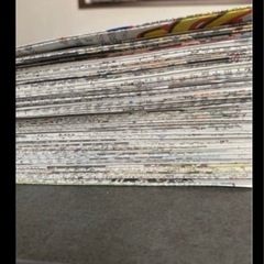 新聞紙1/2カットの画像
