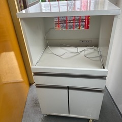 美品✨電子レンジラック