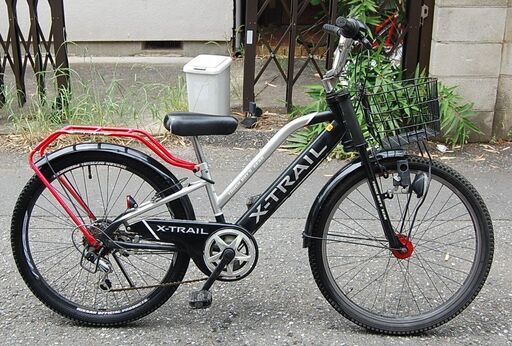 確定【車好きキッズに】X‐TRAIL 子供用自転車 24インチ