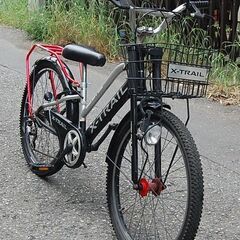 確定【車好きキッズに】X‐TRAIL 子供用自転車 24インチの画像