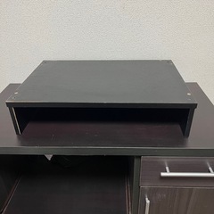 アイリスオーヤマ　2口IHコンロ  IHK-W1-B  専用台付の画像