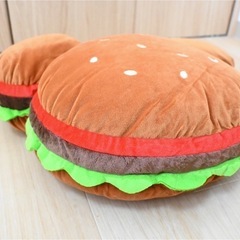 ディズニー ハンバーガー クッションの画像