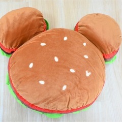 ディズニー ハンバーガー クッション