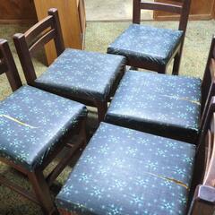 和風椅子1〜5脚