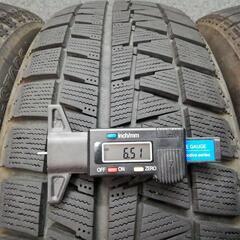 溝あり スタッドレスタイヤ BS ブリヂストン ICEPARTNER2 205/60R16 4本 タイヤのみ [3499]の画像
