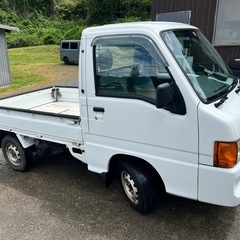 サンバートラック★平成12年★4WD★エアバッグ★パワステ★5速マニュアル★車検2年付の画像