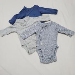 H&M☆ラップボディースーツ3枚セットの画像