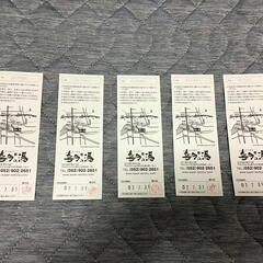 庄内温泉　喜多の湯（スーパー銭湯）特別入浴ご招待券（5枚）の画像