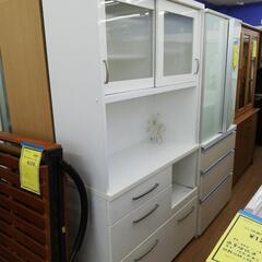 ☆ジモティー割引有☆ ニトリ 2枚扉オープンボード WHT