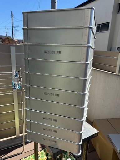 特大ステンレスタッパ・バット