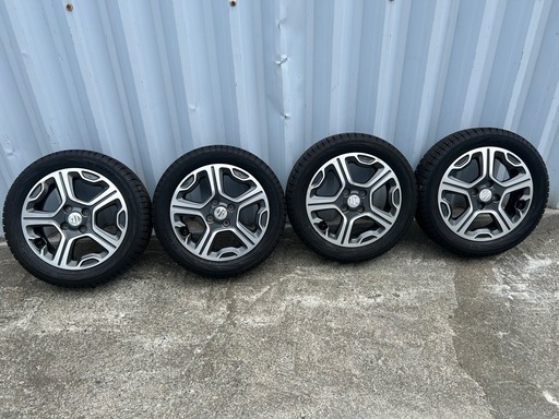 値下げ！中古ハスラー純正アルミ4本　スタッドレスセット