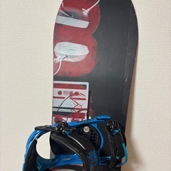 BURTON DESCENDANT 155 バートン スノーボードセット (黒猫