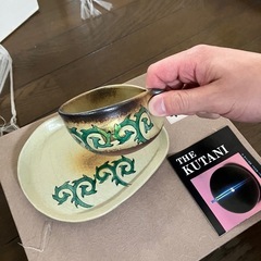 九谷焼　カップ&ソーサーの画像
