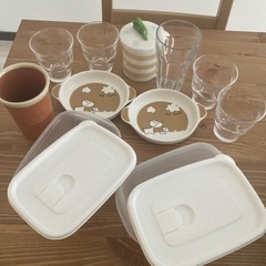 この中から何個でも　食器•コップ•タッパー