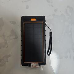 ライト付きソーラー式充電機