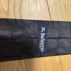 Burberry ネクタイ　ペイズリー柄　ビンテージ風の画像
