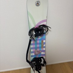 バートン フェザー レディース スノーボード 2点セット 144cm