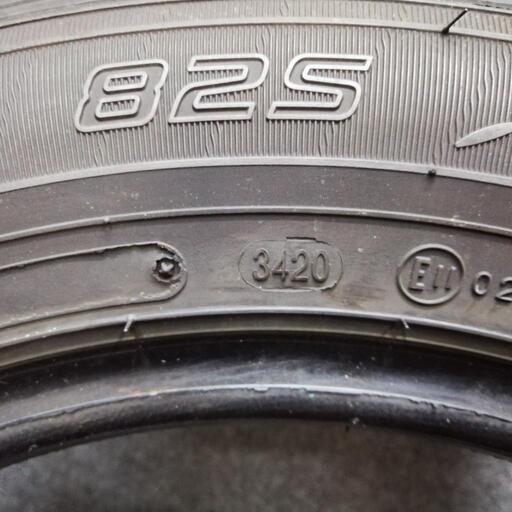 ダンロップデジタイヤec202 175/65r14 23年製美品バリ山