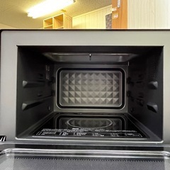 激安オーブンレンジ!! YAMAZEN 2023年 YRP-F180V(B) 角皿欠品の為大特価!!の画像