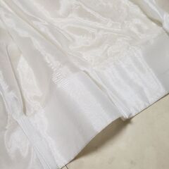 ニトリ レースカーテン 200丈 100幅　1.5倍ヒダの画像
