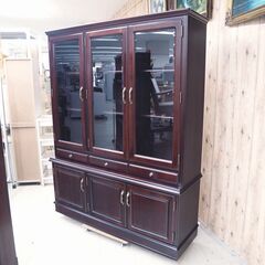 食器棚　W1510　松田家具　リユース品